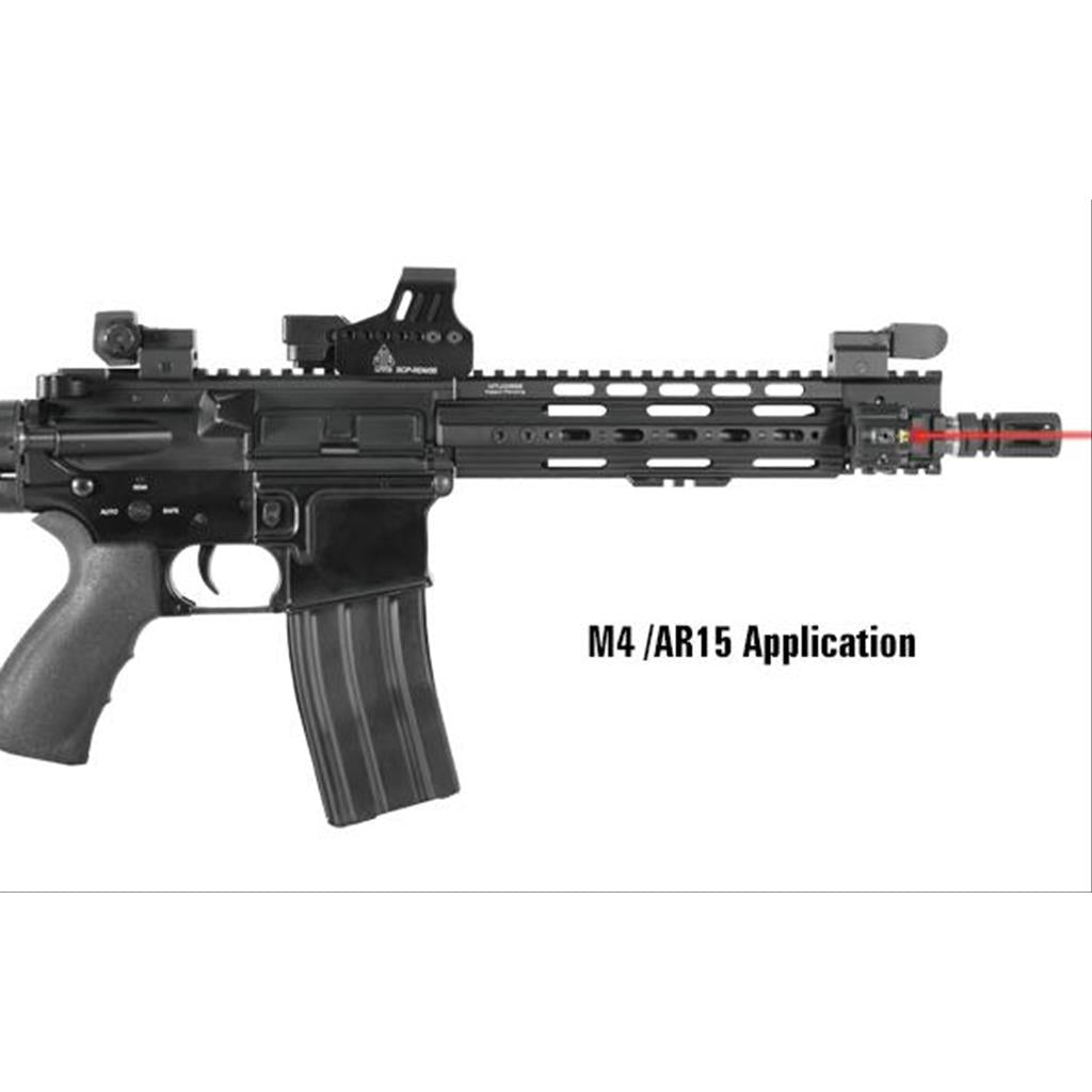 Sub-Compact Red Laser Sight with Solid/Strobe Mode