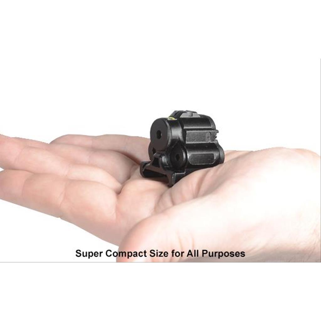 Sub-Compact Red Laser Sight with Solid/Strobe Mode
