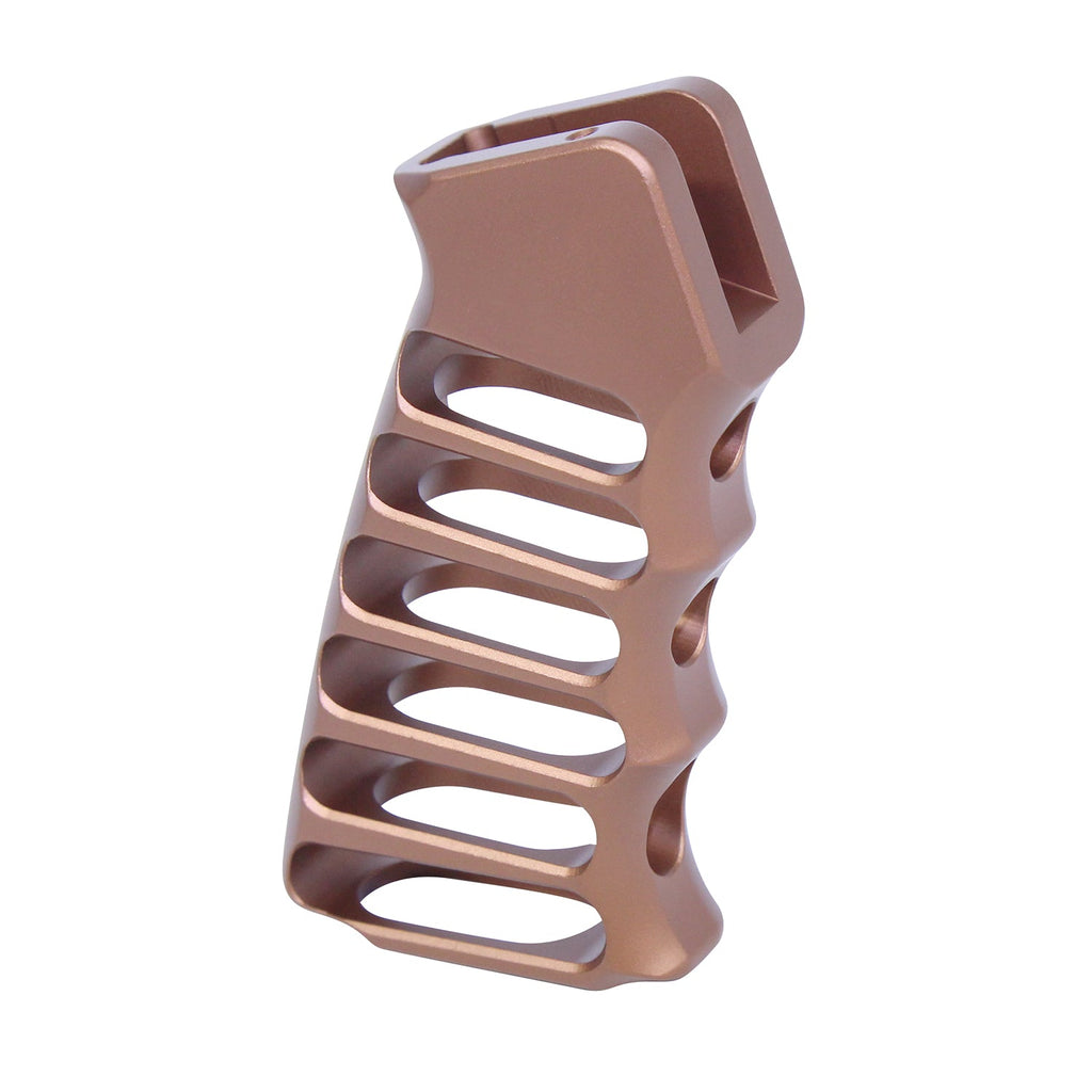 Ultralight Skeletonized Aluminum AR Pistol Grip