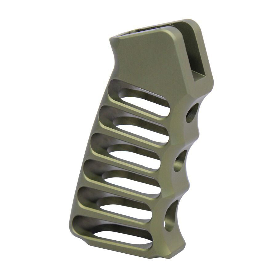 Ultralight Skeletonized Aluminum AR Pistol Grip