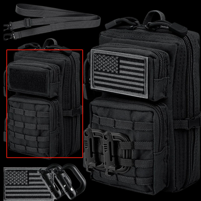EDC Tactical Crossbody Backpack for Everyday Carry and Outdoor Adventures