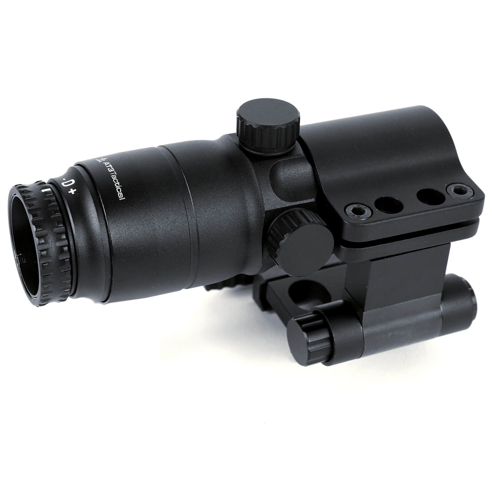 AT3 4xRDM 4x Red Dot Magnifier with Flip-to-Side Mount
