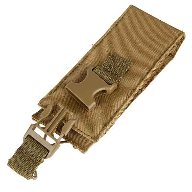 2 Way Radio Tactical Holder - Durable Nylon Communication Gear