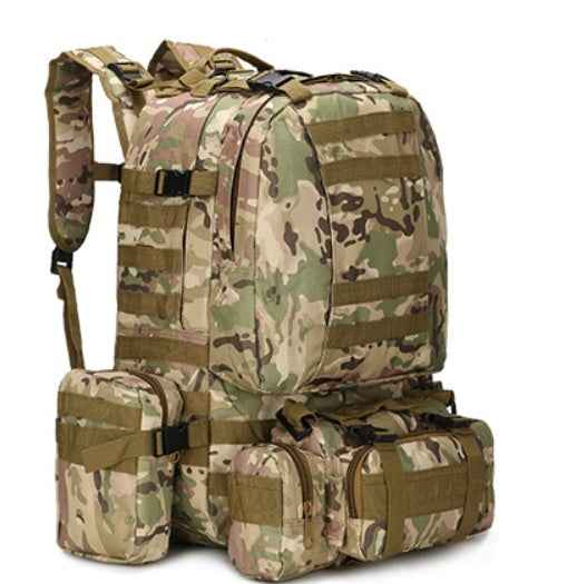 Camouflage Tactical Backpack — Durable Storage for Outdoor and Everyday Use