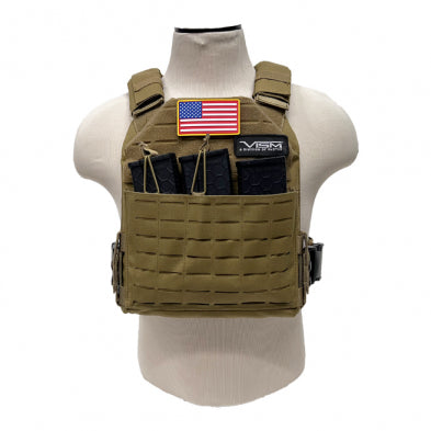 VISM Laser Cut Plate Carrier - MED to 2XL