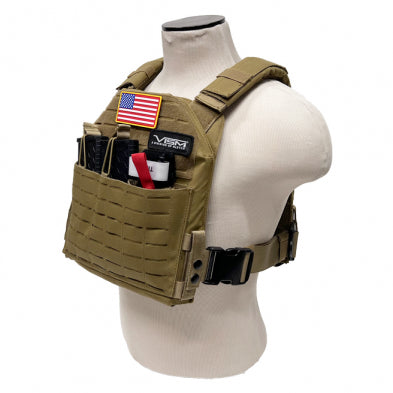 VISM Laser Cut Plate Carrier - MED to 2XL