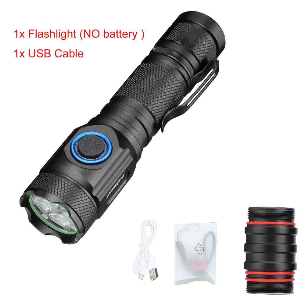 Rechargeable Flashlight — High-Output Lighting with Everyday Reliability