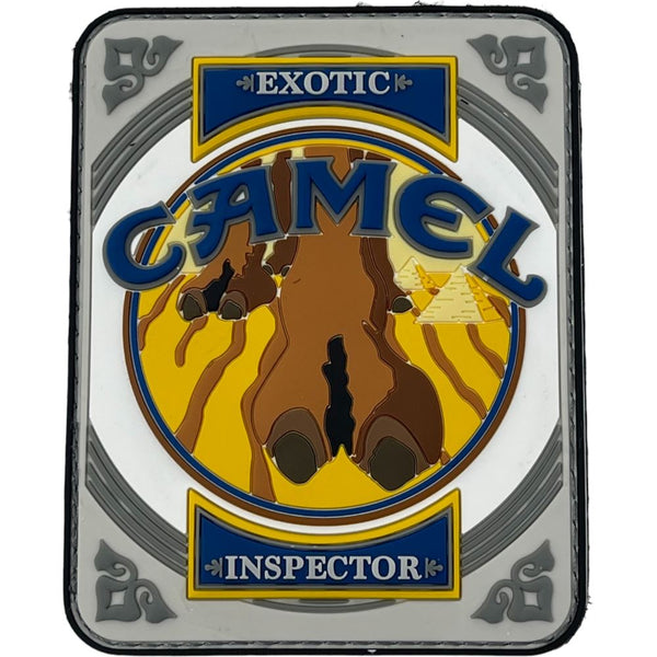 Patch Panel Camel Toe Inspector PVC Patch + Sticker