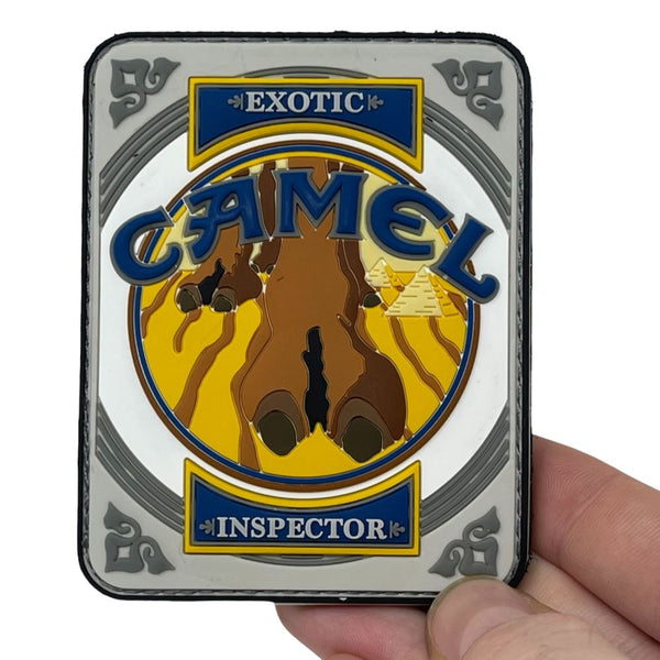 Patch Panel Camel Toe Inspector PVC Patch + Sticker