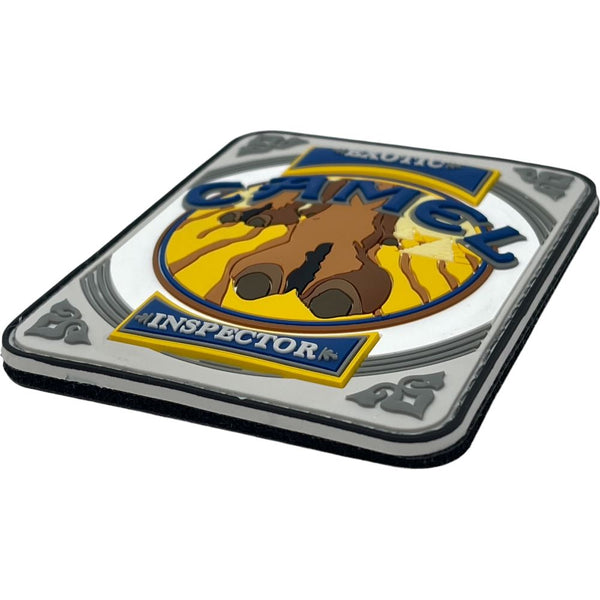 Patch Panel Camel Toe Inspector PVC Patch + Sticker