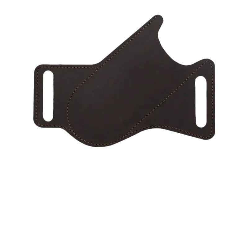 Cowhide Utility Sleeve — Durable Protective Cover for Tools and Gear