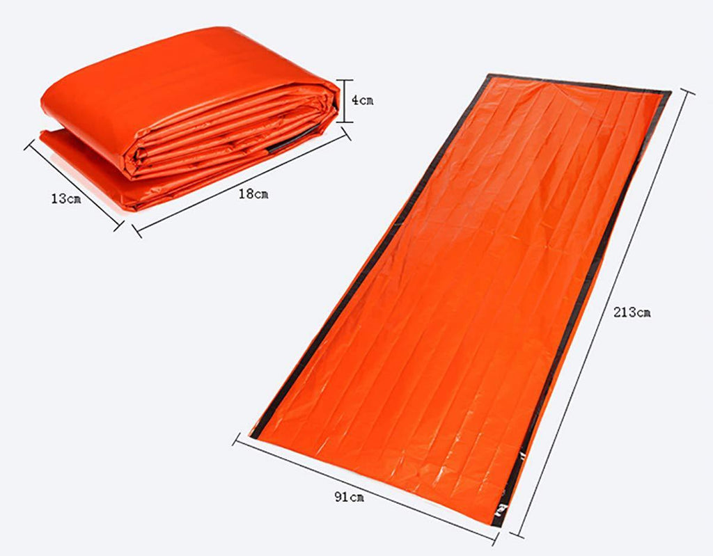 Compact Emergency Bivy Sack - Portable Waterproof Survival Sleeping Bag