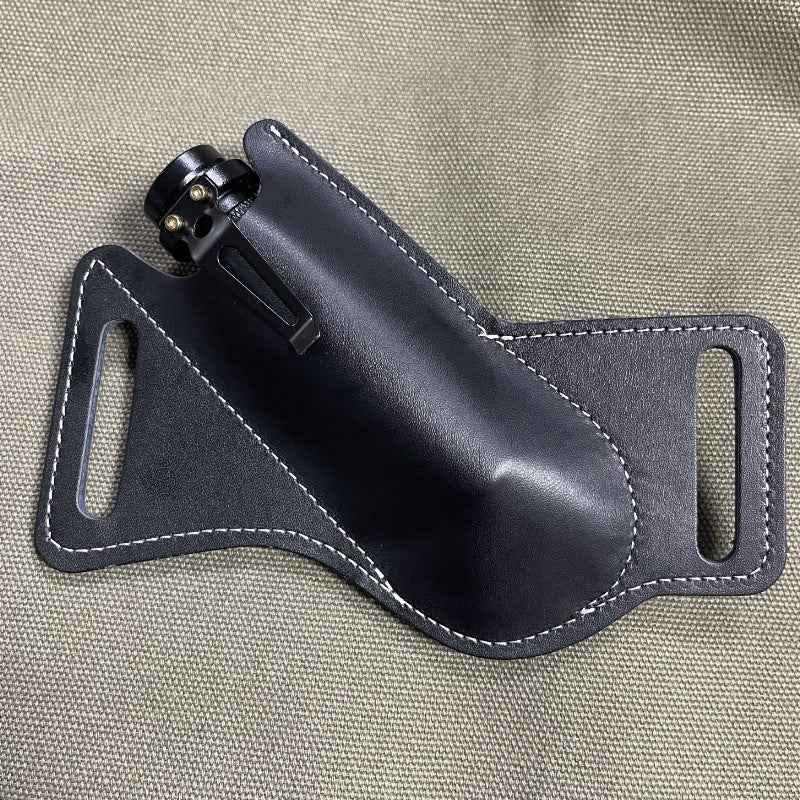 Cowhide Utility Sleeve — Durable Protective Cover for Tools and Gear