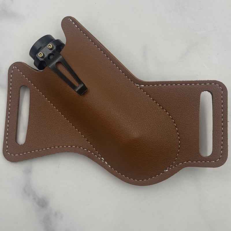 Cowhide Utility Sleeve — Durable Protective Cover for Tools and Gear