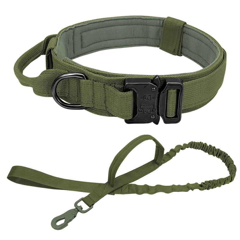 Durable Dog Collar &amp; Leash Set — Adjustable, Comfortable, Everyday Use