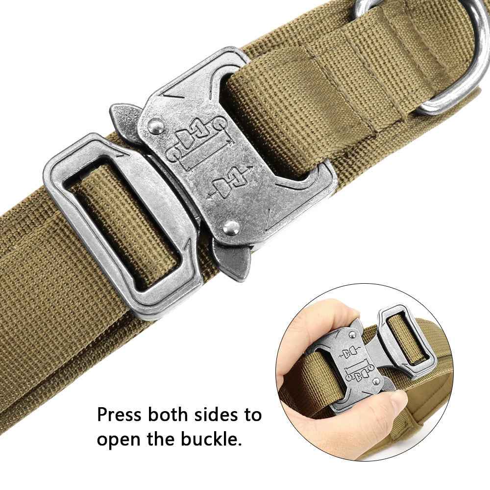 Durable Dog Collar &amp; Leash Set — Adjustable, Comfortable, Everyday Use