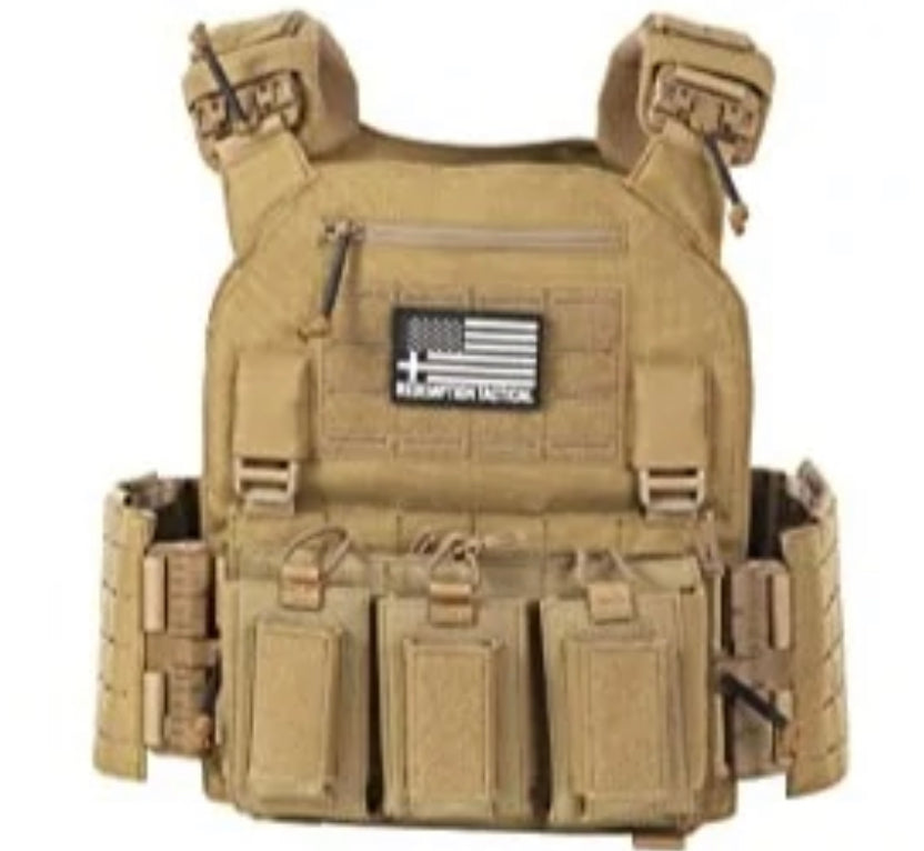 RT CRUSADER 2.0® ARMOR KIT Front/Back Plates LIGHTWEIGHT LEVEL IV  (2) 10x12 Front/Back Plates Full Kit