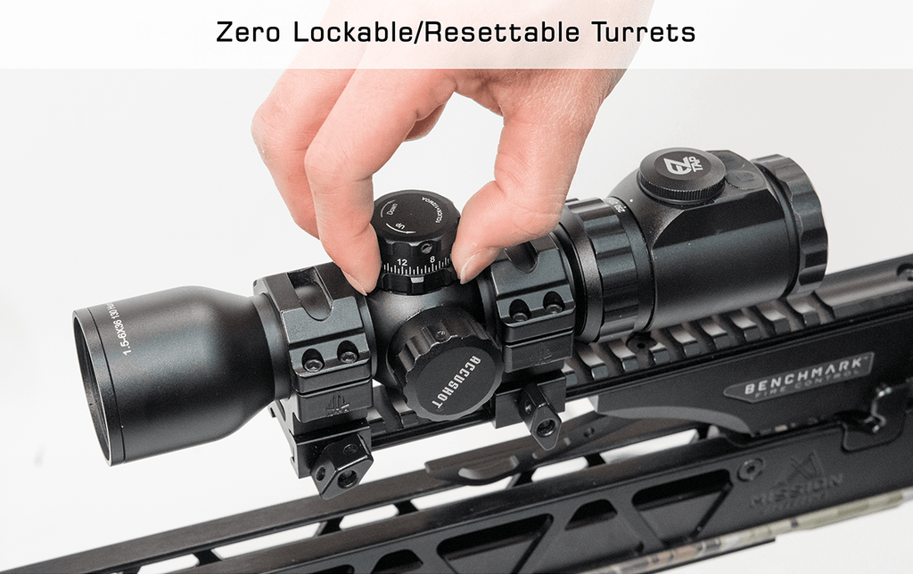 UTG OP3 1.5-6x36 Crossbow Scope with 130 Hunter BDC