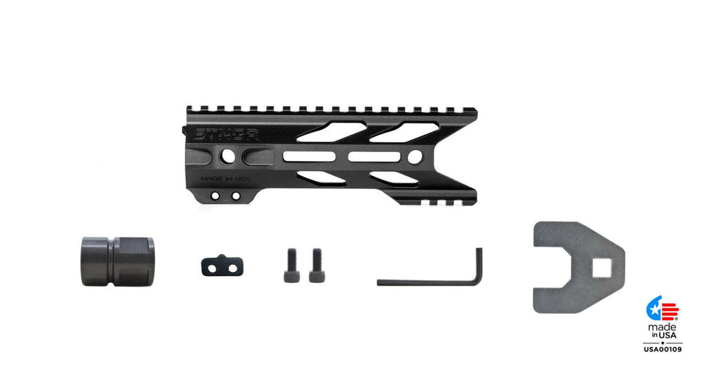 STNGR HWK M-LOK Free Float AR-15 Handguard