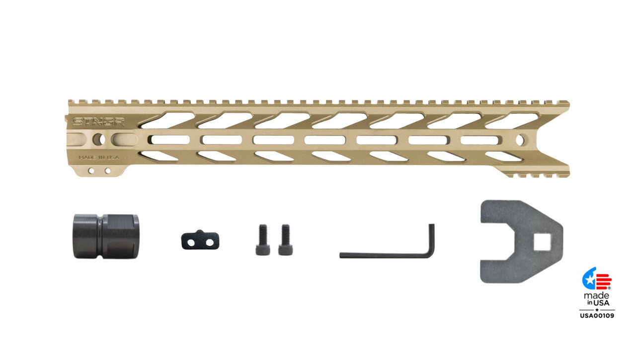 STNGR HWK M-LOK Free Float AR-15 Handguard