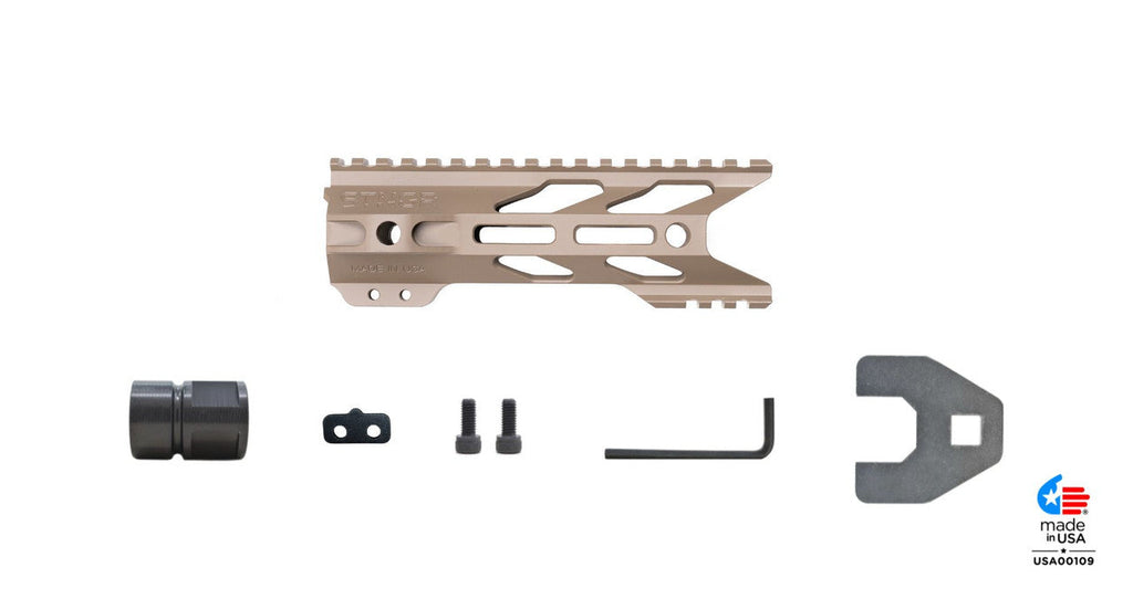 STNGR HWK M-LOK Free Float AR-15 Handguard