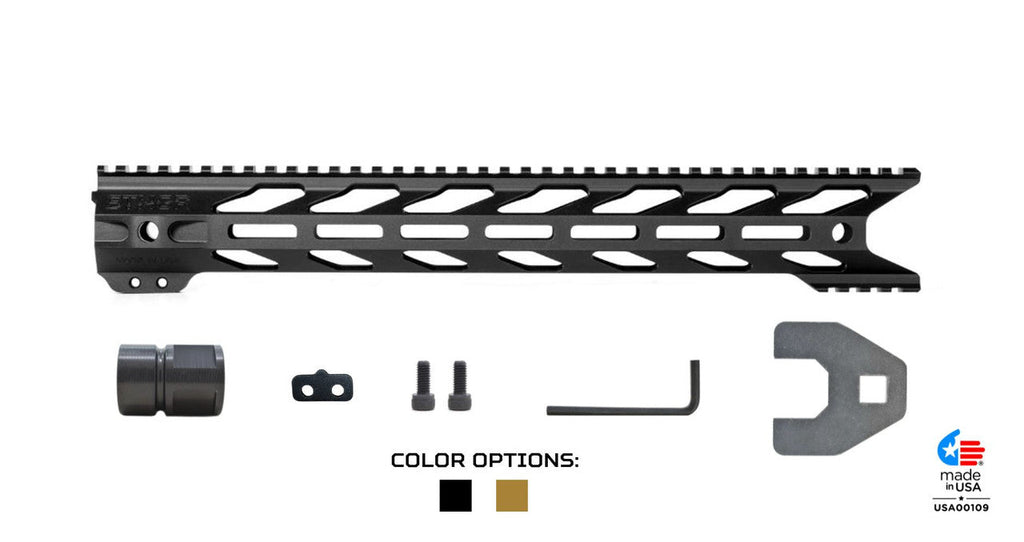 STNGR HWK M-LOK Free Float AR-15 Handguard