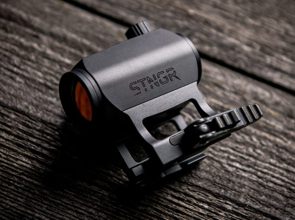 STNGR AXIOM II Red Dot Sight with QD Mount Bundle