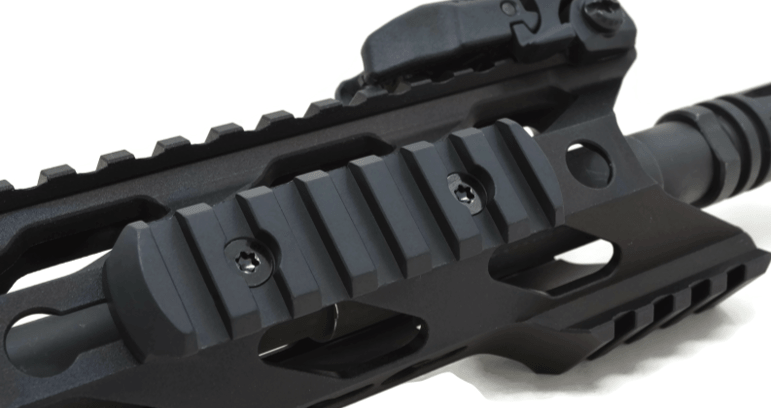 STNGR KeyMod 7-Slot Picatinny Rail Section
