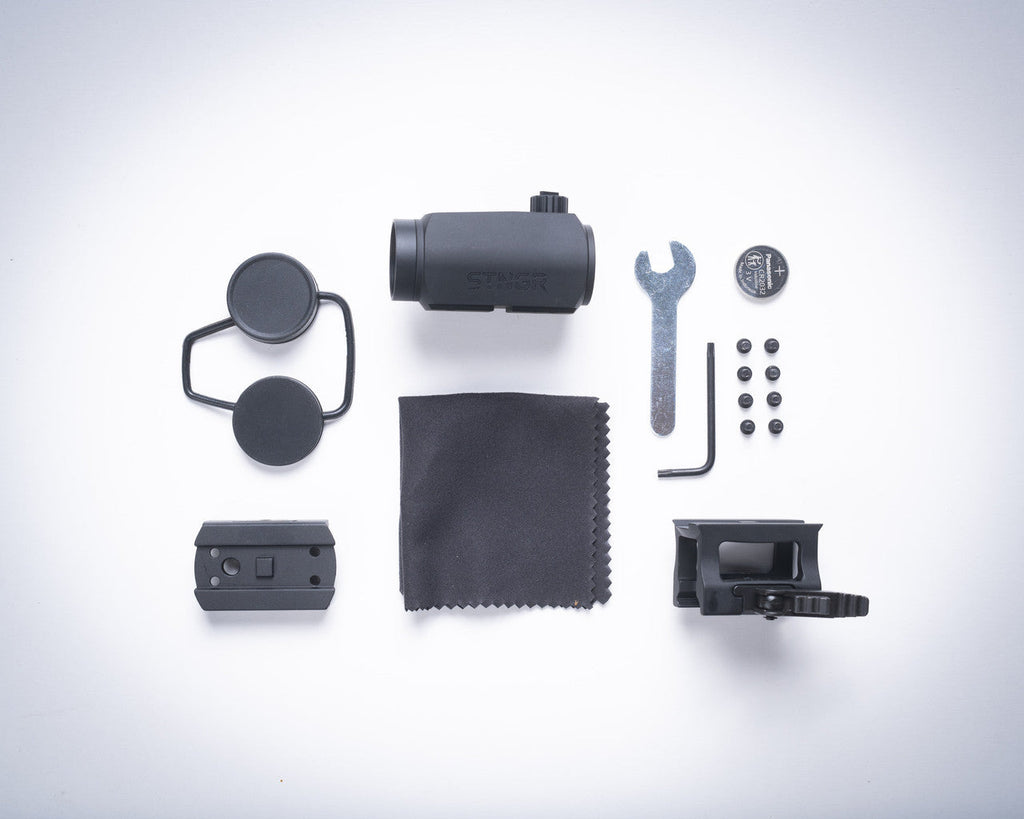 STNGR AXIOM II Red Dot Sight with QD Mount Bundle