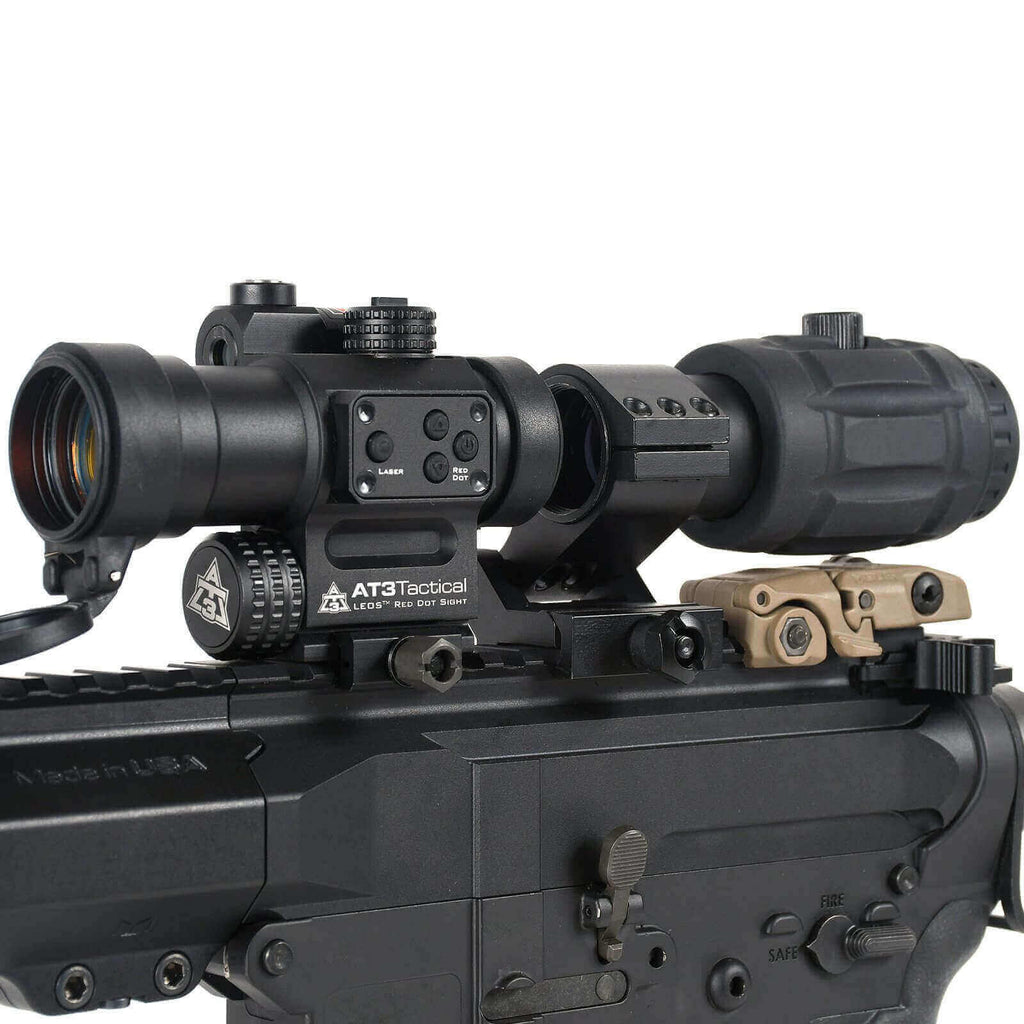 AT3 LEOS Red Dot and RRDM 3x Magnifier Kit
