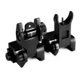 AT3 Pro Series Flip-Up Backup Iron Sights - Front & Rear Set