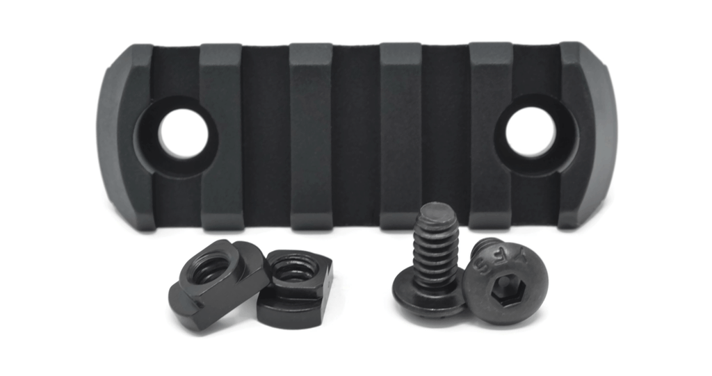 STNGR M-LOK Picatinny Rail Sections - 3, 5, and 7 Slots