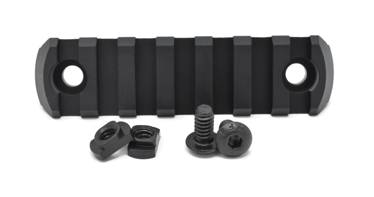 STNGR M-LOK Picatinny Rail Sections - 3, 5, and 7 Slots
