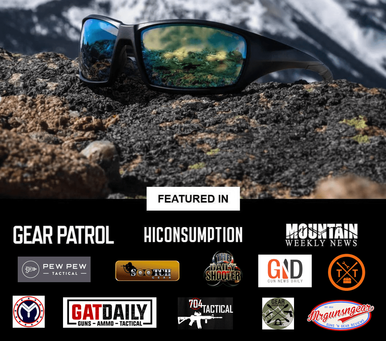 STNGR Ridge Ballistic Sunglasses - L/XL