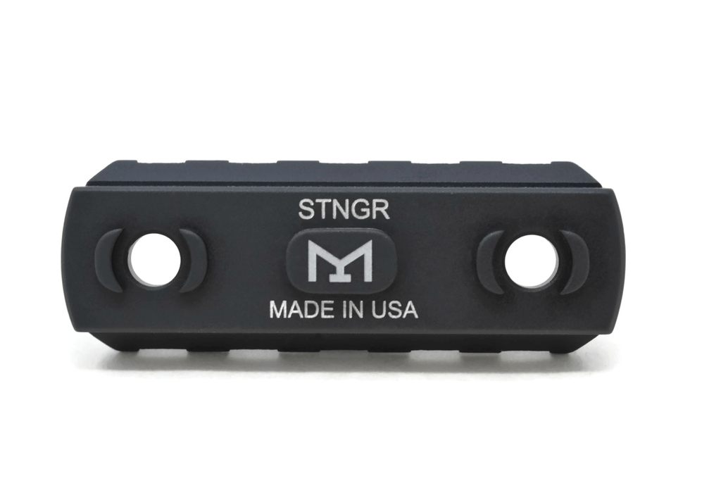 STNGR M-LOK Picatinny Rail Sections - 3, 5, and 7 Slots