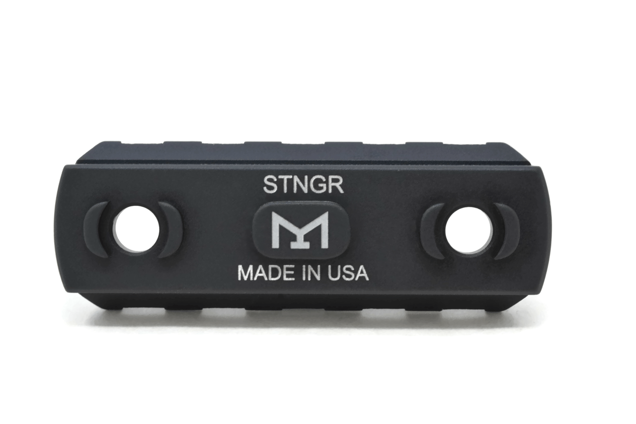 STNGR M-LOK Picatinny Rail Sections - 3, 5, and 7 Slots
