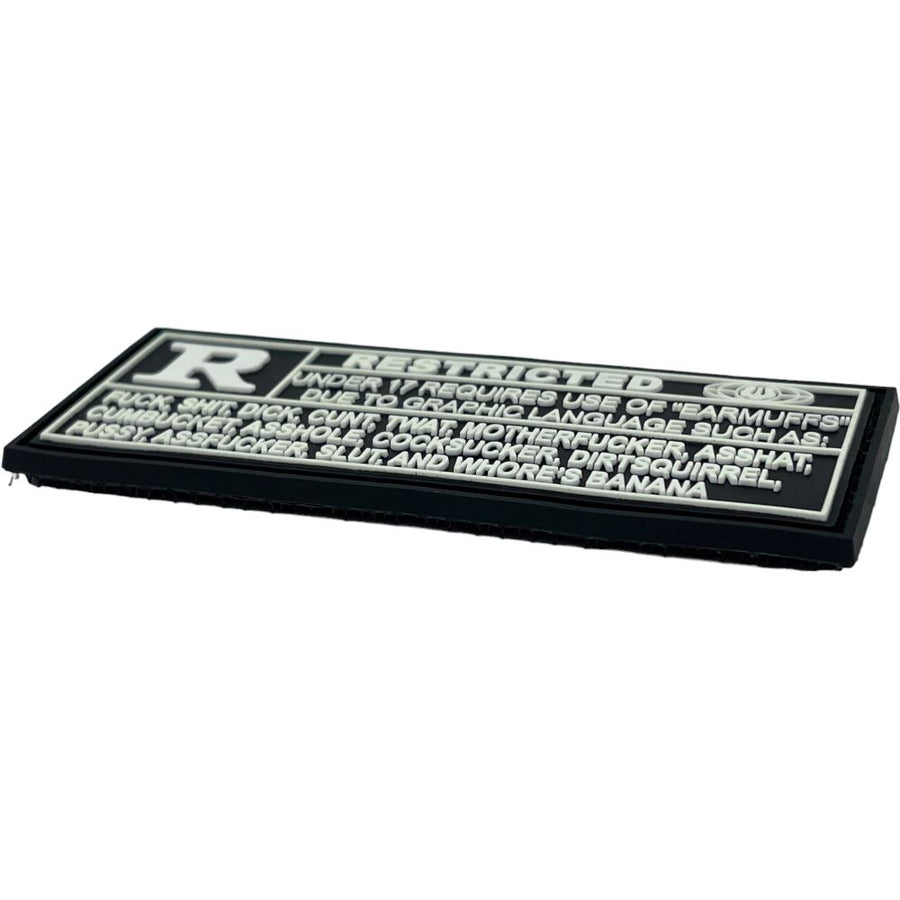 PatchPanel Rated R Patch + Sticker