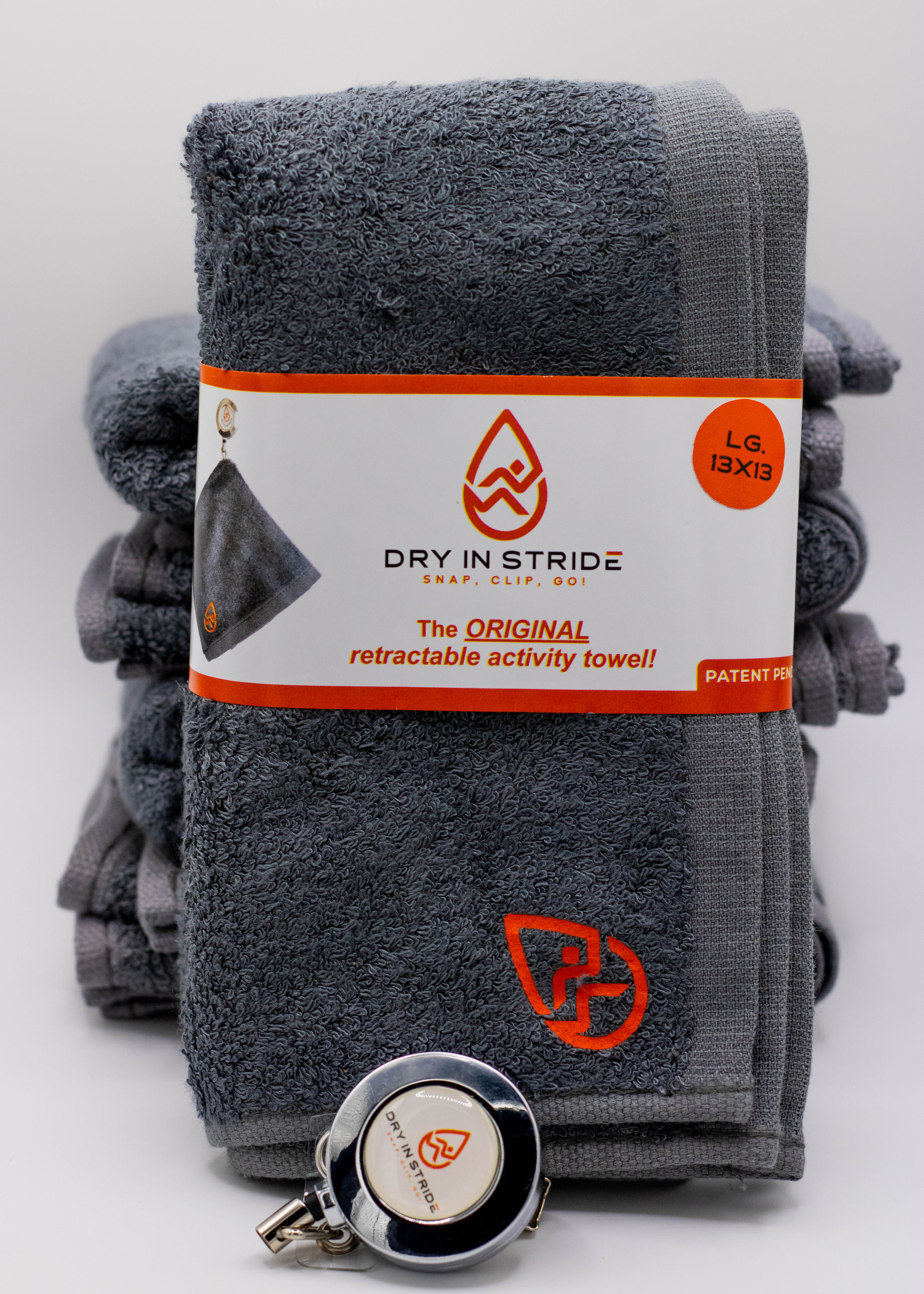 The Ultimate Retractable Towel Set Large (13x13 inch)