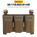 Signal & Steel K-Style Multi-Caliber Triple Mag Placard – 5.56 / SMG Magazine Panel for Plate Carriers