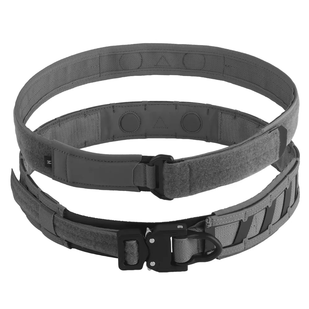 Signal & Steel Magnetic MOLLE Battle Belt – Double-Layer Tactical Belt System for Airsoft Loadouts