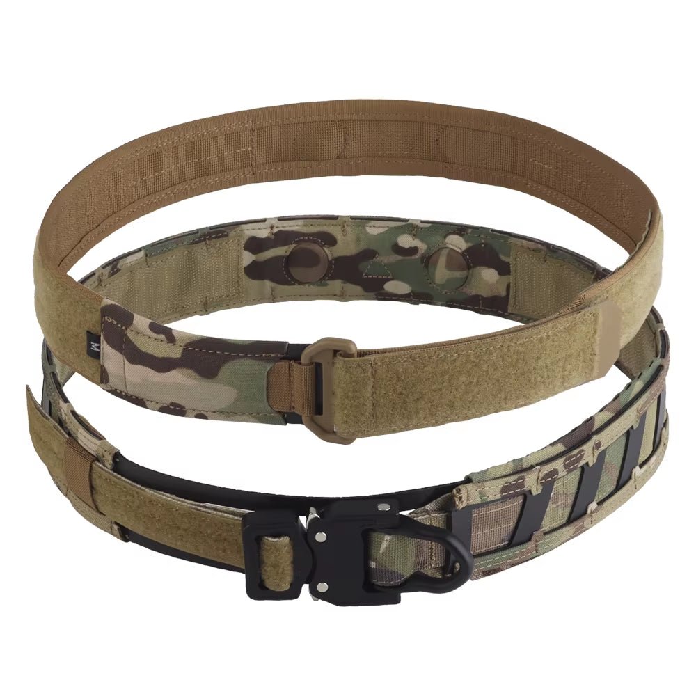 Signal & Steel Magnetic MOLLE Battle Belt – Tactical Airsoft Waist Belt System