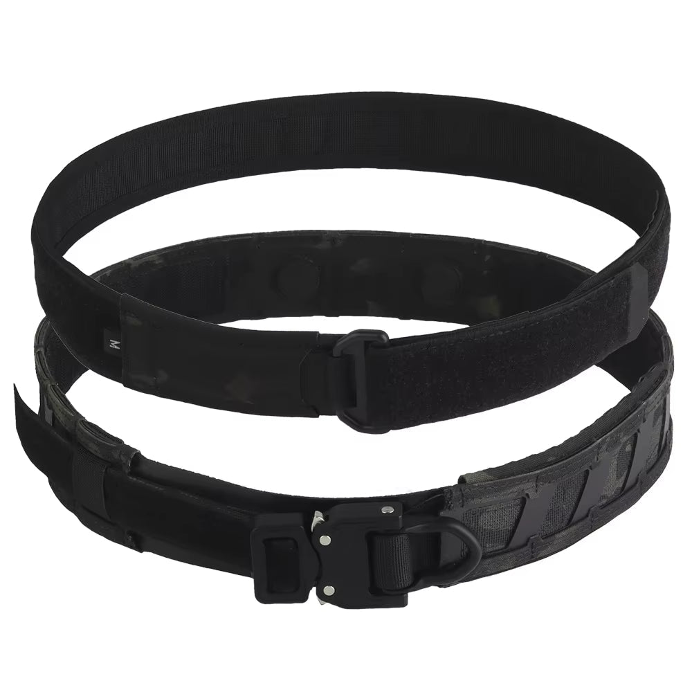 Signal & Steel Magnetic MOLLE Battle Belt – Tactical Airsoft Waist Belt System