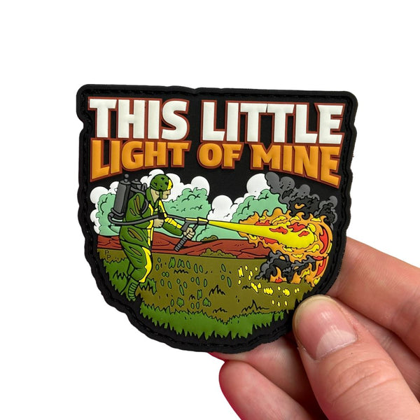 Patch Panel This Little Light of Mine PVC Patch + Sticker
