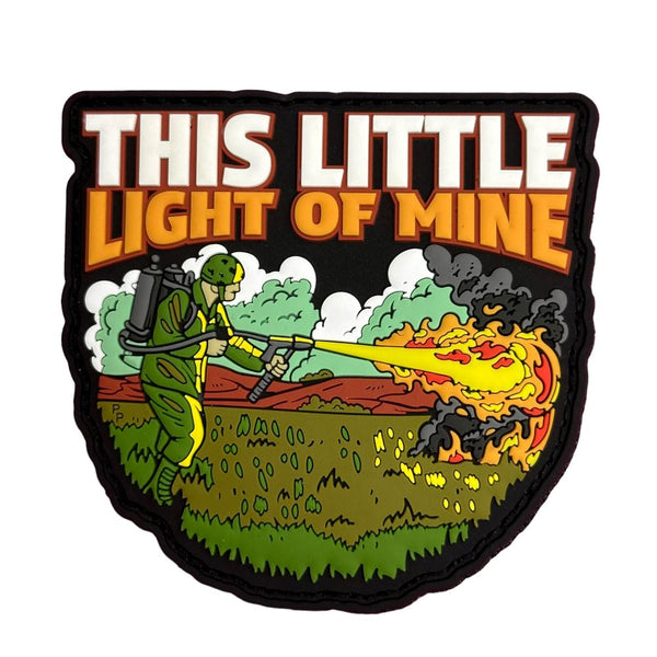 Patch Panel This Little Light of Mine PVC Patch + Sticker