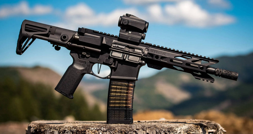 STNGR HWK M-LOK Free Float AR-15 Handguard