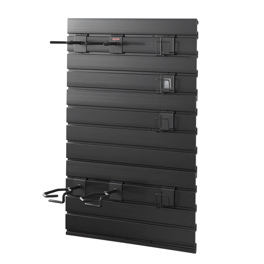 Wall Mount, Tactical Rifle Shotgun Handgun Storage, Heavy-Duty PVC Panels & Steel Wall Racks, Securely Holds up to 2 Rifles & 4 Pistols, Modular Firearms Gun Gear Accessories Organizer