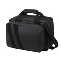 Range Bag for 2 Pistols, Tactical Gun Bag with 2 Built-in Removable Pistol Bags & 6 Detachable Magazines, Gun Range Bag for Outdoor Hunting Shooting, Lockable Carrying Handgun Bag Case