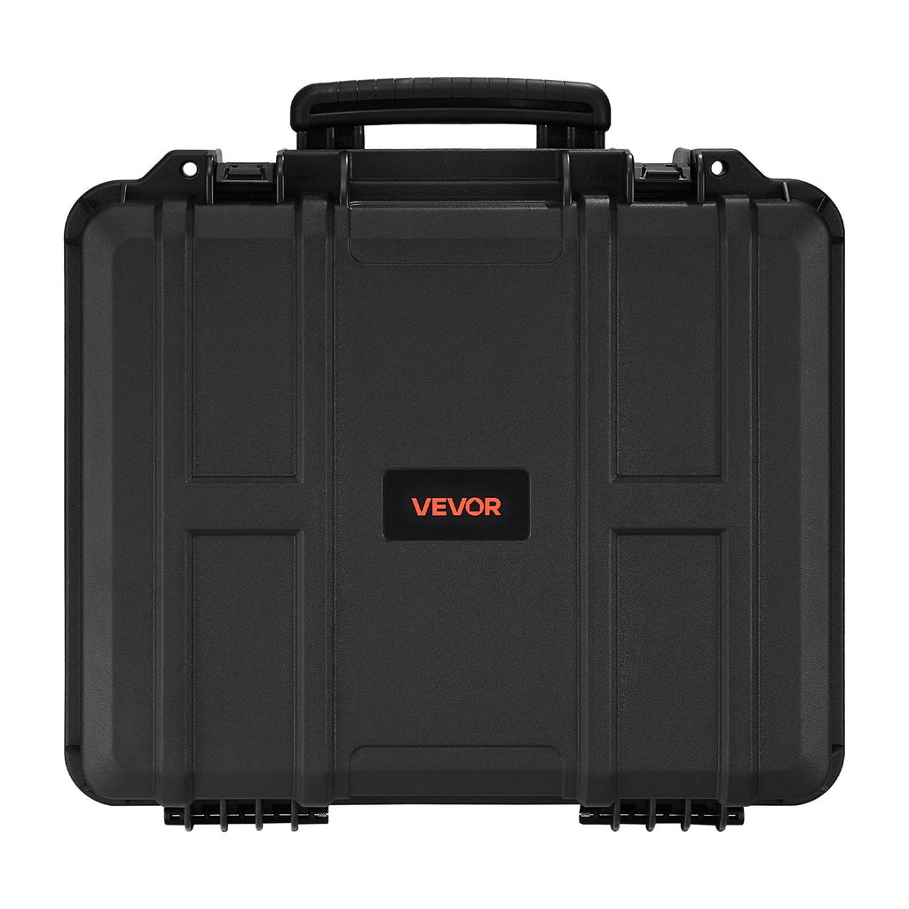Hard Pistol Case, Heavy Duty Hard Gun Case with XPE Foam Lining, Waterproof Pistol Storage Box with Customizable Interior & Handle for Gun, Lenses, Camera, Gear, TSA Compliant, 19.3x17.1x8.3 in