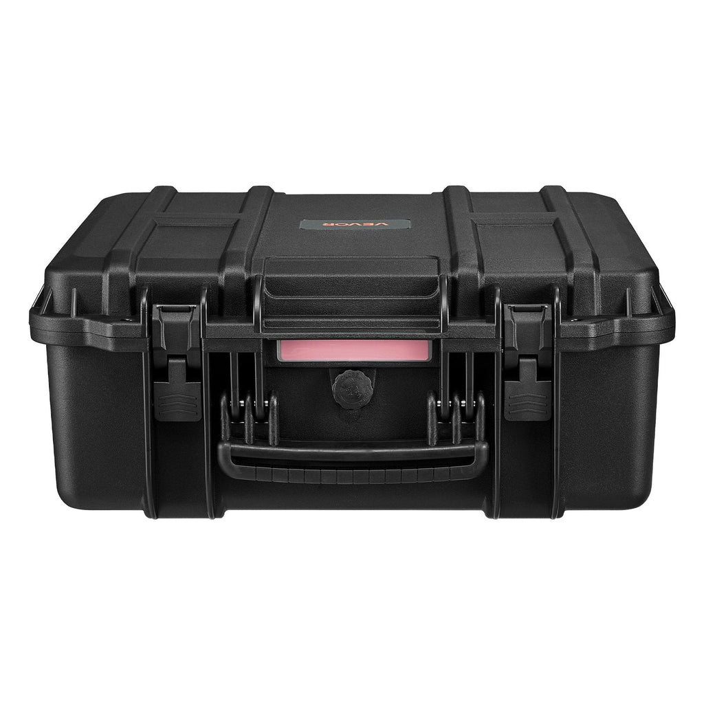 Hard Pistol Case, Heavy Duty Hard Gun Case with XPE Foam Lining, Waterproof Pistol Storage Box with Customizable Interior & Handle for Gun, Lenses, Camera, Gear, TSA Compliant, 19.3x17.1x8.3 in