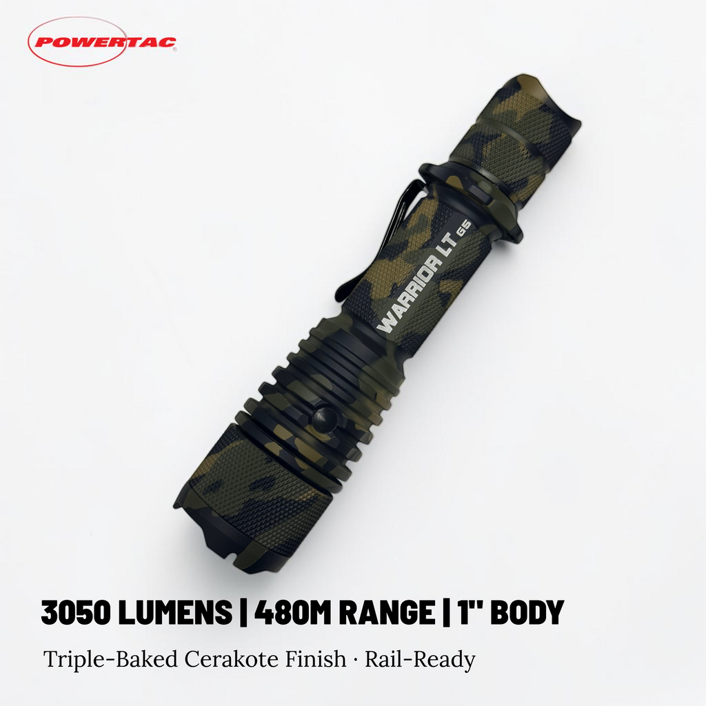 Warrior GEN5 Tactical Flashlight – 3,050 Lumens